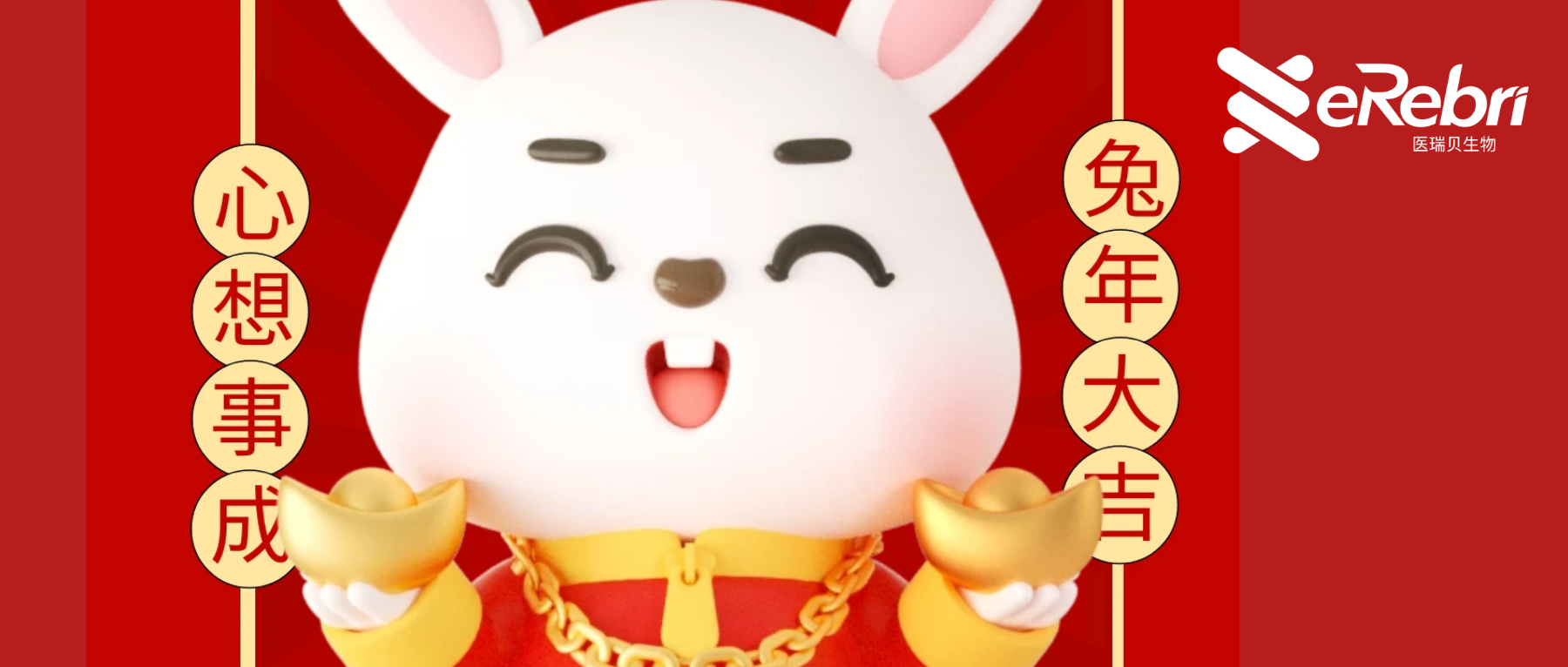 共赴新程｜醫瑞貝祝大家新年快樂！2023 宏“兔”大展